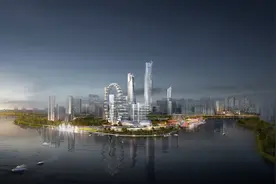 广州荔湾大坦沙岛改造驶入“快车道”，白鹅潭沿江总部经济带建设提速图片
