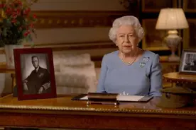 英女王发表二战胜利75周年讲话：永不放弃，永不绝望图片
