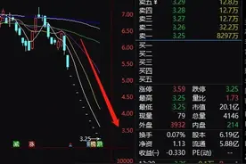 连续10个"一字"跌停，实控人取保候审！这公司到底怎么了？图片