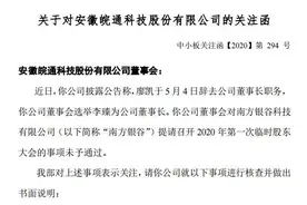 皖通科技内斗不断2个月换两董事长 深交所“操碎了心”图片