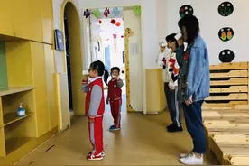 开园演练确保人人知流程，长沙这些幼儿园做好开园准备图片