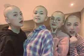剃发战疫的洛阳姑娘被人民日报点赞，她却说：被国家需要我们何其有幸图片