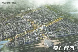 打造城市“对外新门户”，长沙高铁西城控制性详规出炉图片