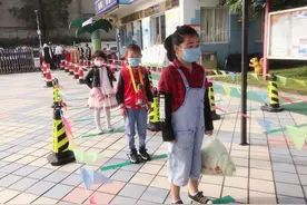 宁波幼儿园萌娃们开学啦！独自入园、测温、一米距…开心有序！图片
