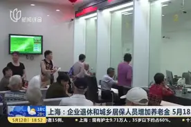 上海：企业退休和城乡居保人员增加养老金  5月18日到账视频封面