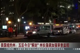 美国纽约州：五区今日“解封”  州长强调加强审查监控视频封面