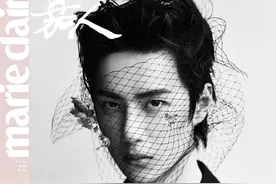 王一博面纱造型登封 多套造型演绎百变时尚魅力图片