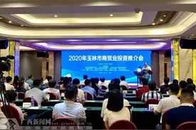 玉林市在南宁开展商贸业投资推介图片