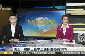 湖北：将护士基本工资标准提高10%视频封面