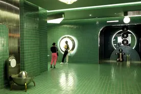 杭州：高颜值厕所 复古风满满图片