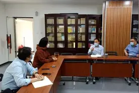北京市侨联副主席一行赴中国华侨出版社调研图片