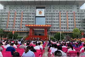撤县设市正式揭牌“铝都”平果开启新纪元(组图)图片