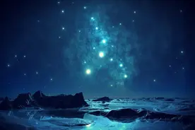夜读丨夜空有了星星，再也不是荒凉的了图片