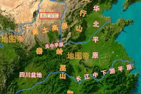 统万城，匈奴在黄河以南定都，为何在陕西榆林的毛乌素沙漠里？图片