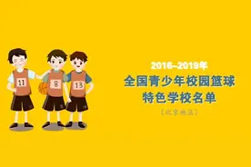 最新最全！2016-2019年北京地区入选全国青少年校园篮球特色学校名单图片