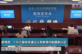 教育部：136个县尚未通过义务教育均衡国家认定视频封面