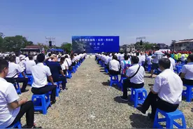 成都东西城市轴线（东段）简阳段正式开工 双向8车道计划3年建成图片