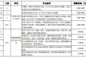 金川新希望氯碱化工项目招聘启事图片