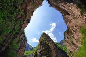 爱与旅游不可辜负！八泉峡山水以爱之名祝福天下有情人图片