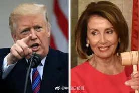 特朗普被说“病态性肥胖”后回怼 佩洛西：没想到他这么敏感图片
