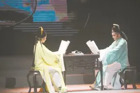 大型古装黄梅戏《梁祝》网上直播图片
