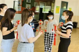 滁州市第二实验小学开展花鼓健身操学习活动图片
