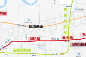 机场路南延这一段高架，可以通车了！方桥、姜山西片进城快捷了图片