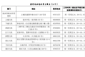 好消息！杭州又新增4个电动自行车上牌服务点，来看看哪个离你家最近图片