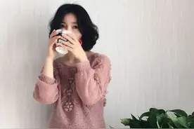 蔓越莓：美丽优雅的喵夫人家惊蛰女士套头衫（有编织说明）图片