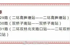 注意！成都26日起暂停这3条公交线路图片