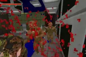 这个mod能让《毁灭战士2》变成第三人称割草游戏图片