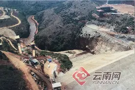 今天，文山德厚水库导流洞封堵下闸图片
