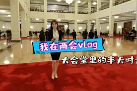 我在两会vlog丨大会堂里的半天时光视频封面