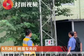 排查安全隐患85处 铁路部门对成昆铁路外部环境进行整治视频封面