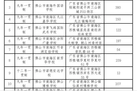 南海这18所民校可校内直升，10个报考关键信息为你梳理图片