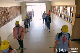 开学啦！济南博文小学精心打造校园文化图片