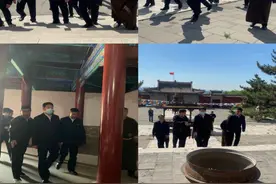 呼和浩特市人民政府副市长乔允利一行实地调研文物保护工作进展情况图片