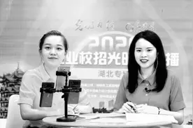 校企“云端”牵手 助力湖北就业图片