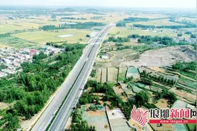 好消息！京沪高速改扩建工程临沂兰陵段右幅通车图片