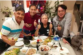 洪金宝暴瘦照曝光，网友很心疼，“最灵活的那个胖子去哪了？”图片