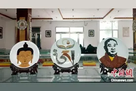 青海藏乡残疾人索南本“五谷画”勾勒新天地图片