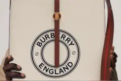 这个夏季怎么能少了一件Burberry帆布包呢？图片