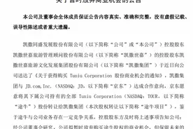 因同业竞争凯撒旅业弃购途牛股份，后者去年亏7亿，连年亏损运营图片