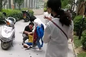 记者探访三门峡“6岁男童高空抛砖，5岁男童被砸身亡”小区图片