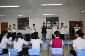 15名省赛获奖者“同校竞技”长沙航院单招考场变赛场图片
