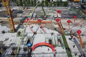 五比五拼丨兰州轨道交通2号线一期工程主体结构已累计完成92%图片