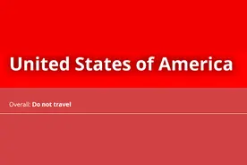 澳大利亚政府发布旅行安全提示：“不要去美国！”图片