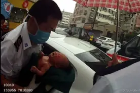私家车内发现刚出生女婴，脐带都没剪干净！20岁生母被找到后崩溃大哭…图片