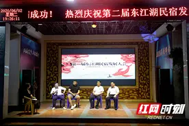 郴州举行东江湖民宿群发展大会“后疫情”时期谋发展图片