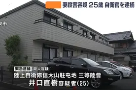 日本25岁自卫官杀妻被捕 妻子生前3次报警咨询家暴图片
